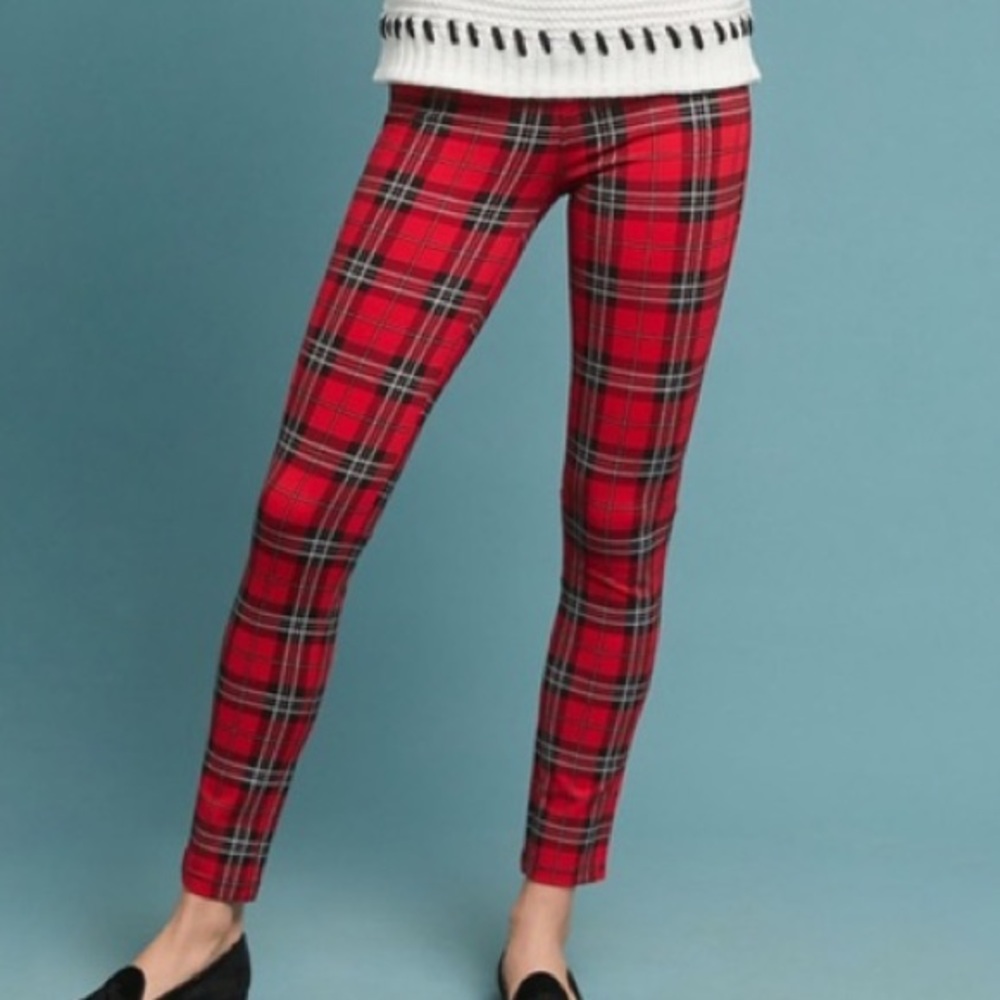 Anthropologie Sanctuary Plaid Legging/Pants